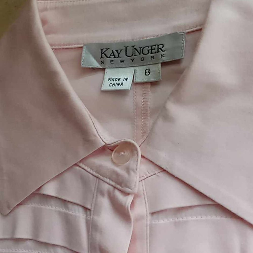 KAY UNGER  NEW YORK  WOMENS BLOUSE SIZE 6